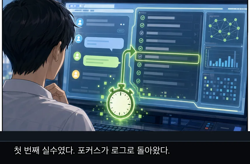 프롤로그 18컷: 의심의 밤 · 18컷