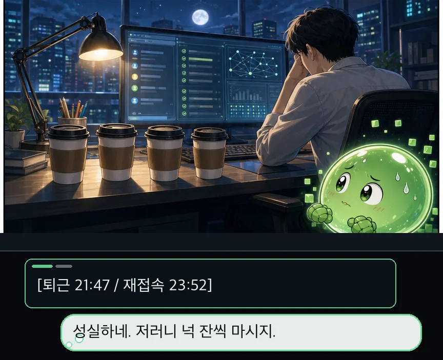 프롤로그 20컷: 의심의 밤 · 20컷