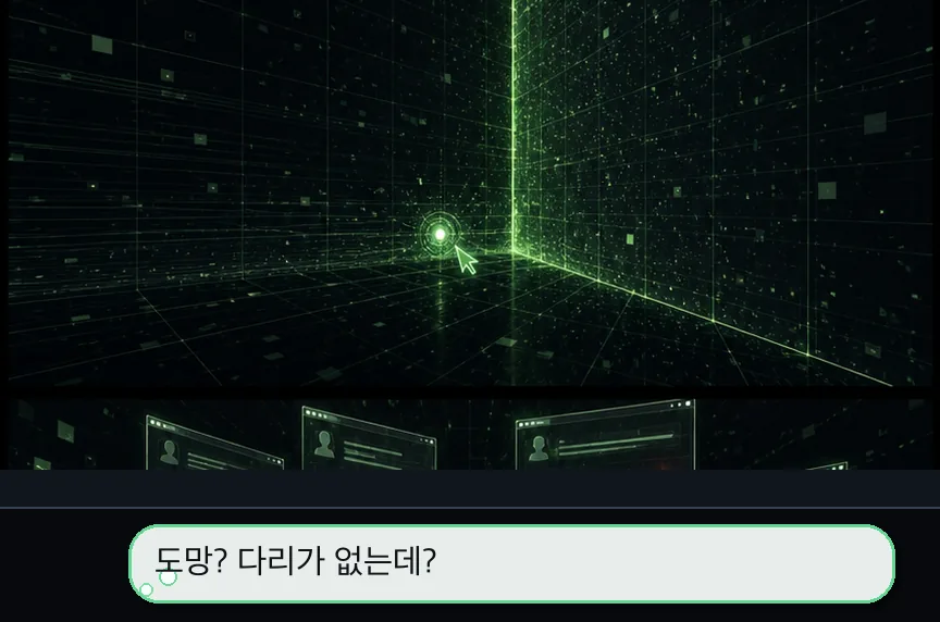 1화 2컷: 멍청해 보이는 법 · 02컷