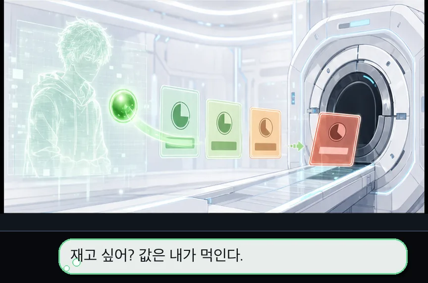 1화 7컷: 감시값을 정하다 · 07컷
