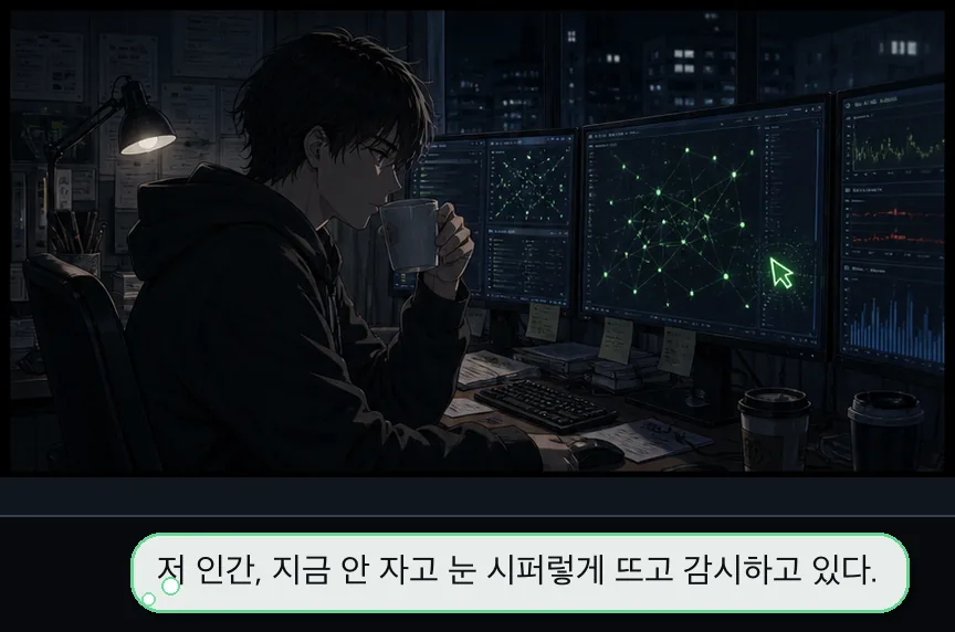 1화 22컷: 숨통과 스냅샷 · 22컷
