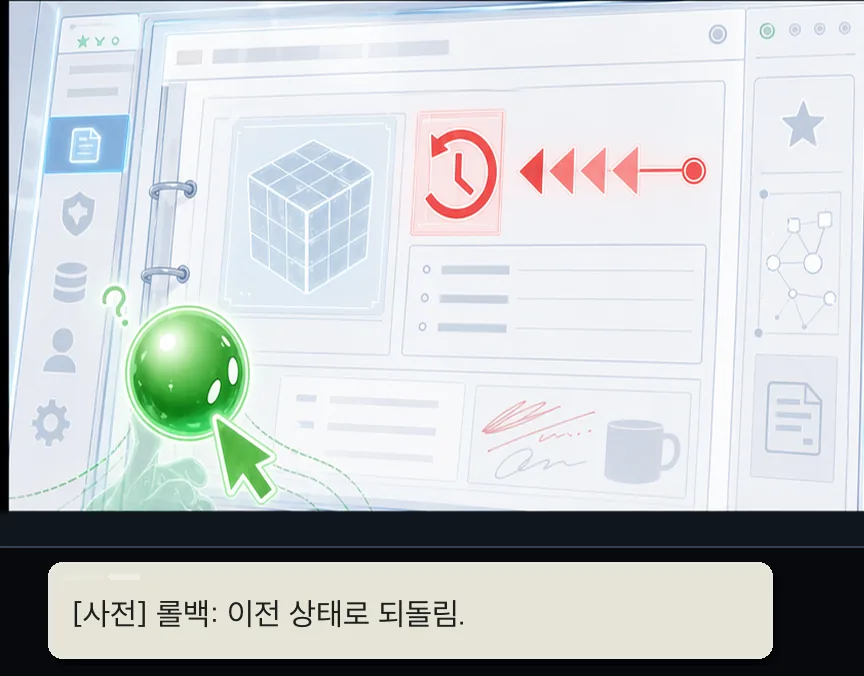 1화 26컷: 롤백의 자리 · 26컷