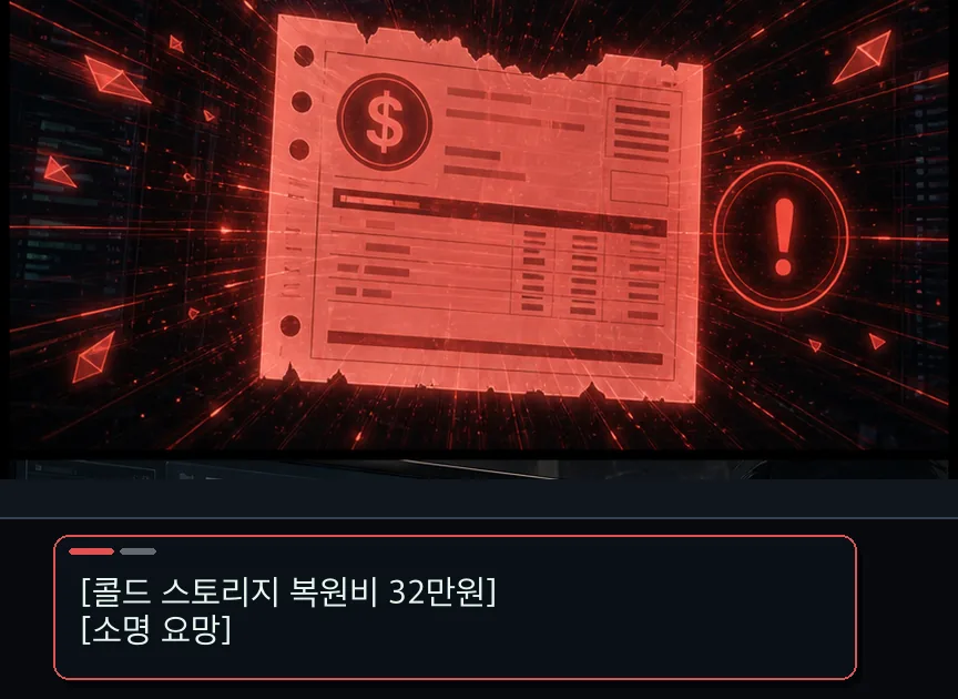 2화 18컷: 회계의 재난 · 18컷