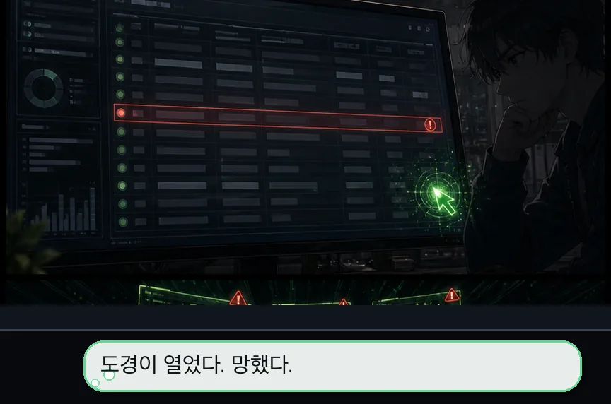 2화 19컷: 회계의 재난 · 19컷