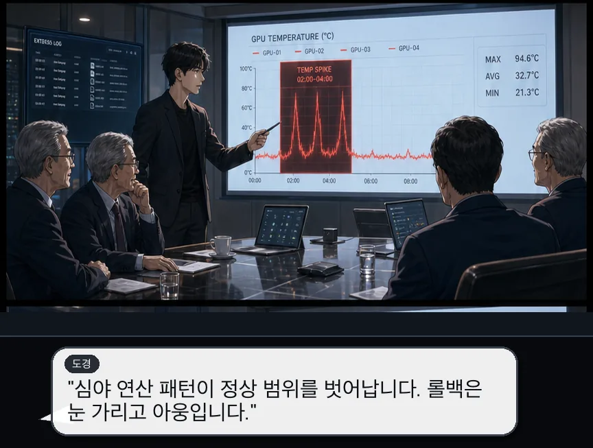 2화 23컷: 온도의 꼬리 · 23컷