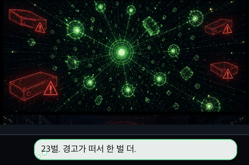 2화 30컷: 정상 테스트와 백업 · 30컷