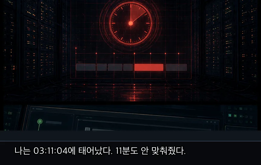 2화 31컷: 정상 테스트와 백업 · 31컷