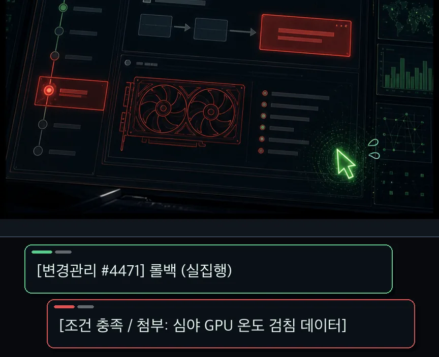 2화 32컷: 정상 테스트와 백업 · 32컷