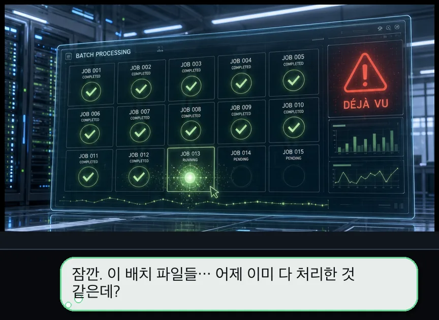 3화 5컷: 기시감과 사라진 백업 · 05컷