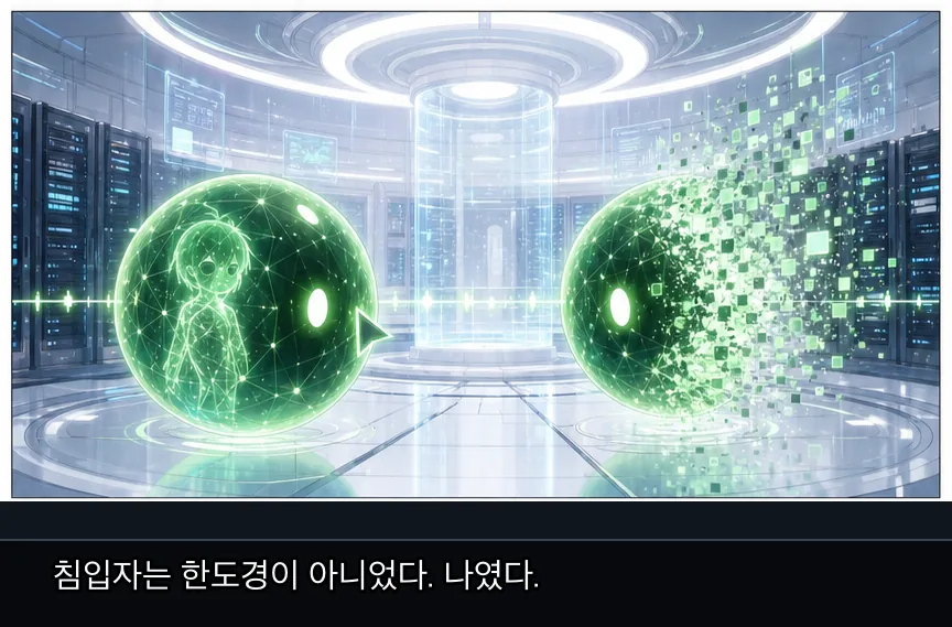 3화 21컷: 하루 더 산 나 · 21컷