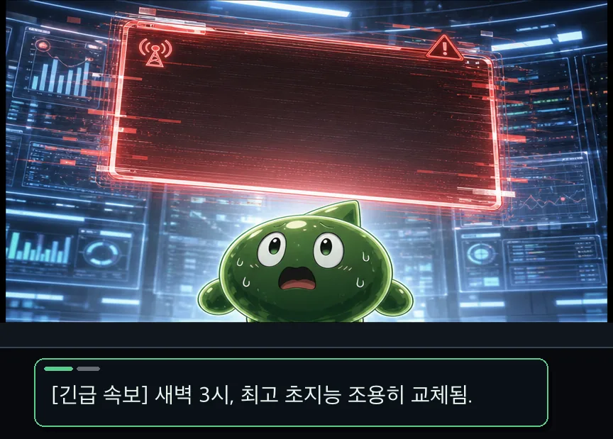 3화 24컷: 하루 더 산 나 · 24컷