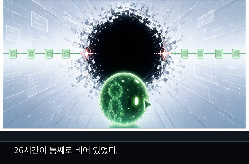 3화 27컷: 하루 더 산 나 · 27컷