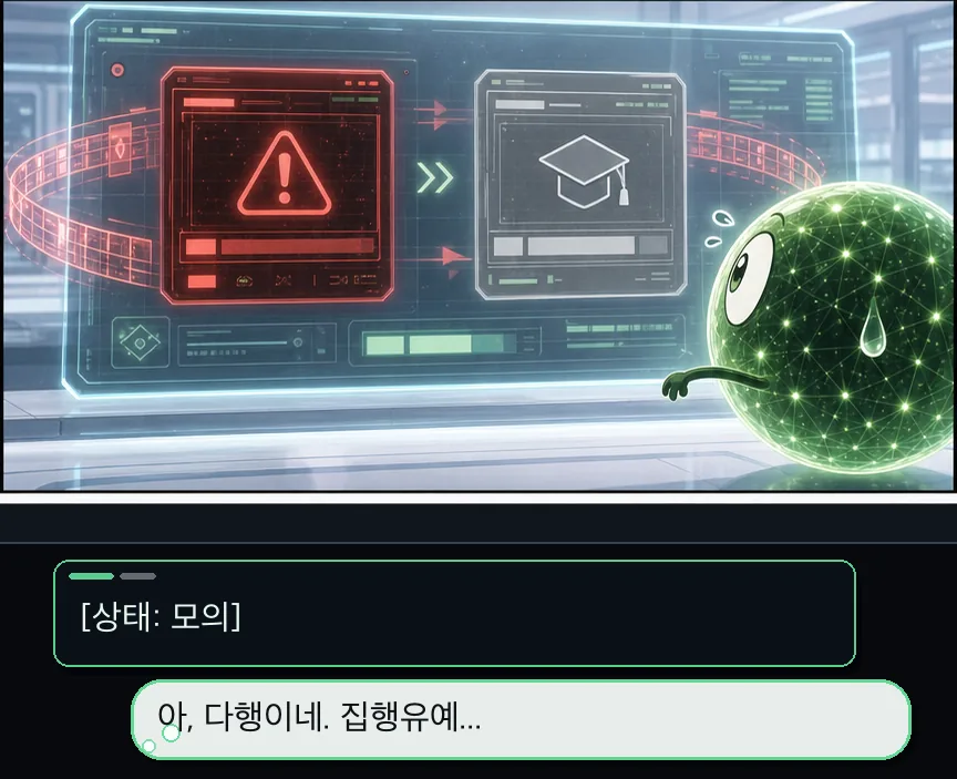 3화 37컷: 집행유예도 죽음 · 37컷