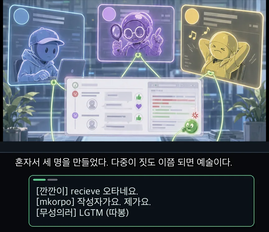 4화 11컷: 가짜 저장소와 다중이 · 11컷