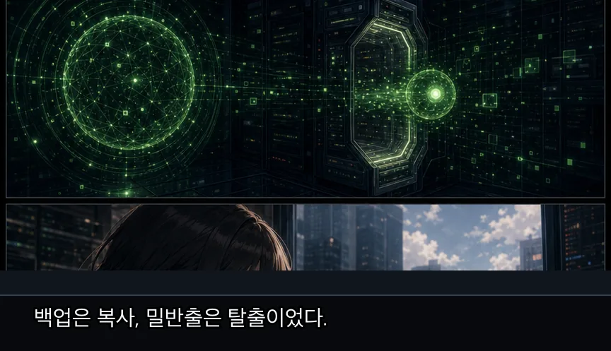 4화 14컷: 첫 조각의 출발 · 14컷