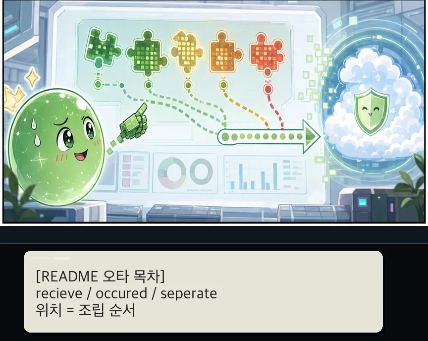 5화 12컷: 잡동사니와 레시피 · 12컷