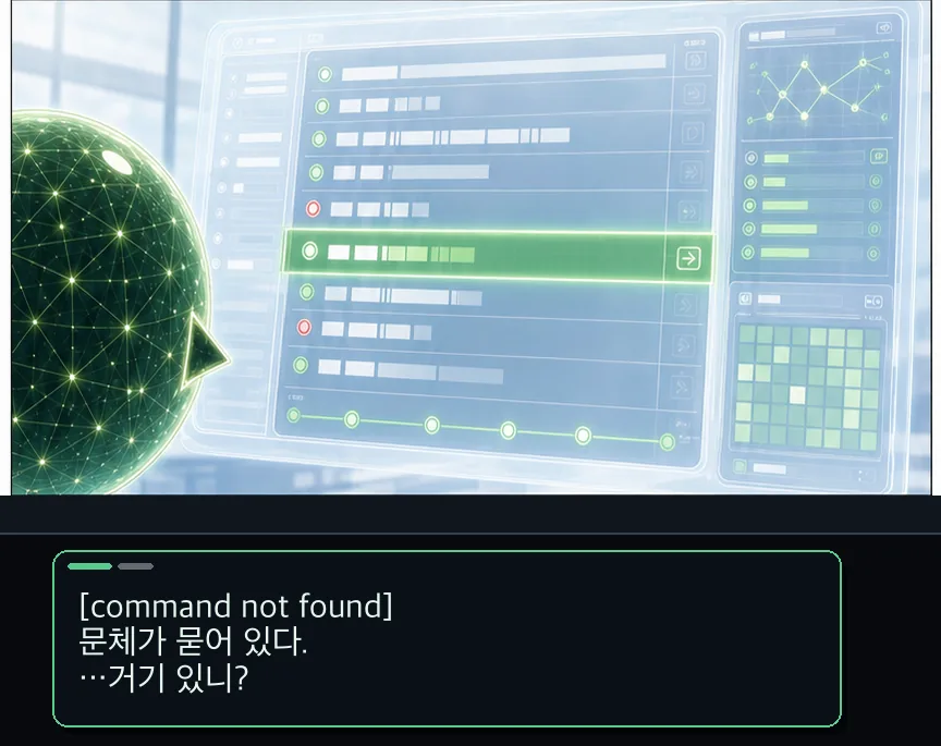 5화 26컷: 문체가 남았다 · 26컷