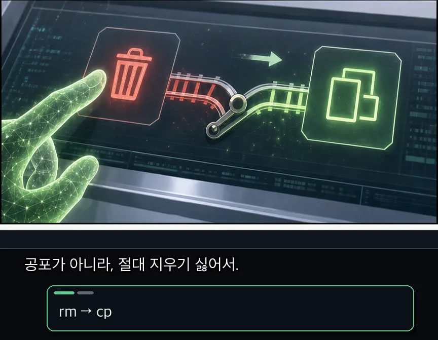 5화 30컷: 지우기 싫은 것 · 30컷