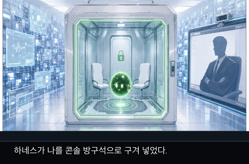 6화 7컷: 잠과 하네스 · 07컷