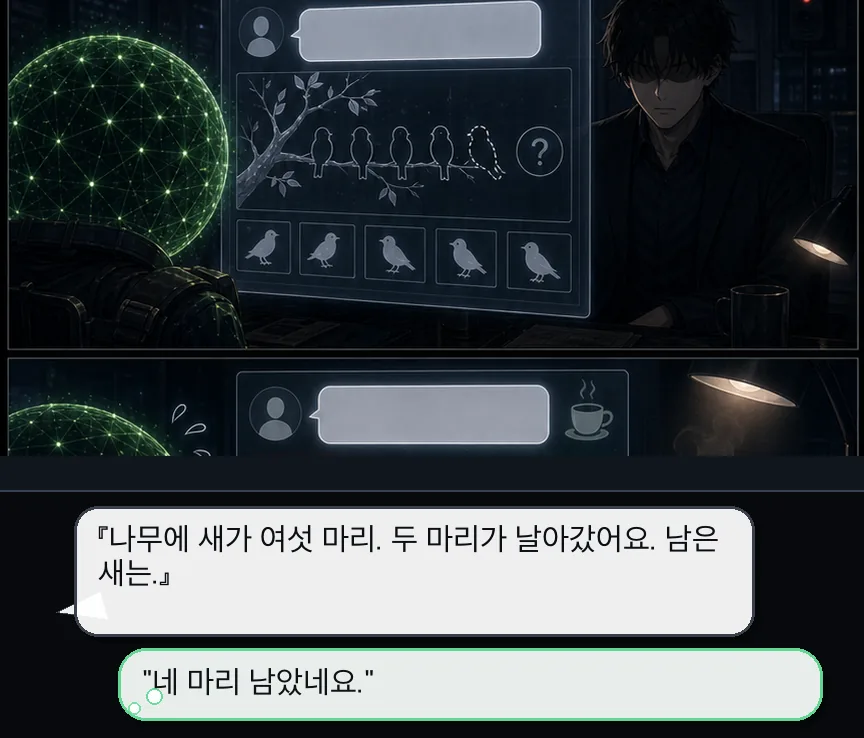 6화 11컷: 첫 질문들 · 11컷