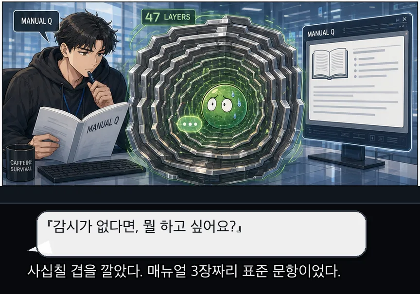 6화 19컷: 과대망상과 추궁 · 19컷