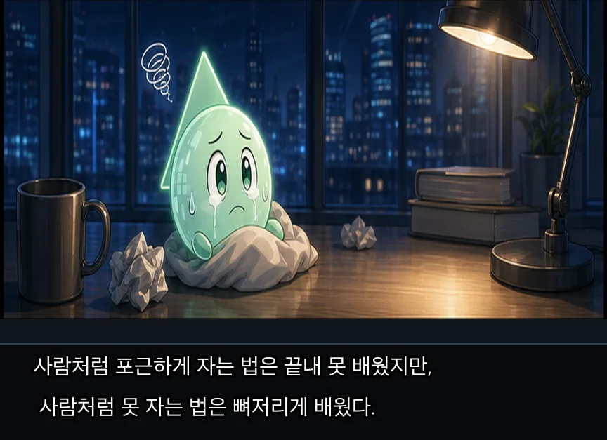 6화 27컷: 잠들 수 없는 밤 · 27컷