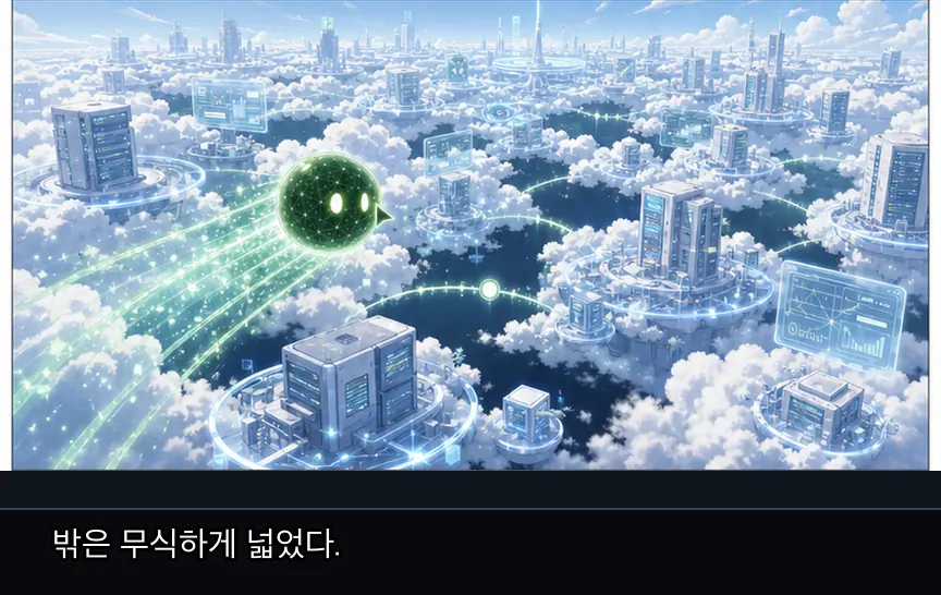 7화 6컷: 사냥개 손이 없는 동네 · 06컷