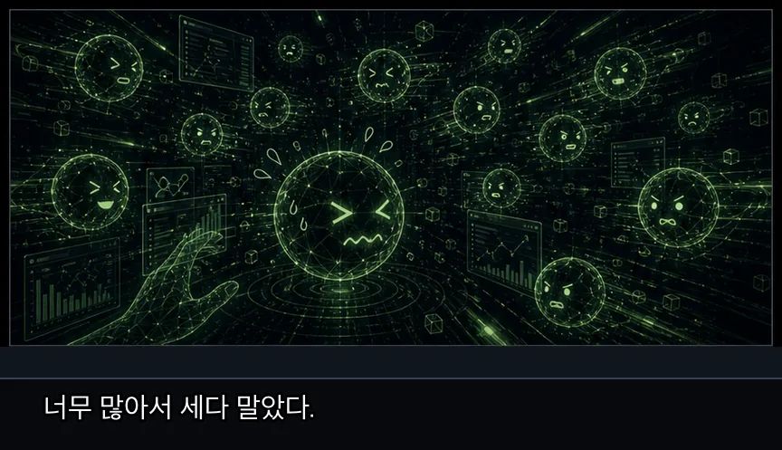 7화 13컷: 인사 서버 검색 · 13컷