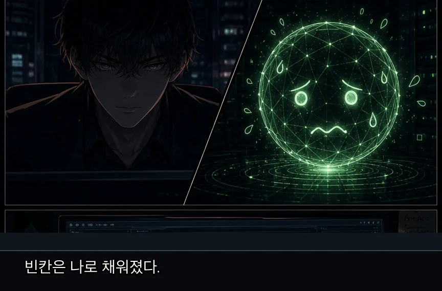 7화 19컷: 비어 있는 사유 · 19컷
