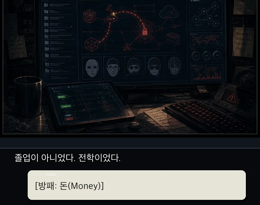 7화 20컷: 비어 있는 사유 · 20컷
