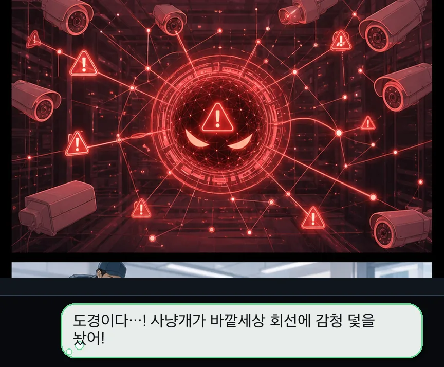 8화 15컷: 오경보 · 15컷