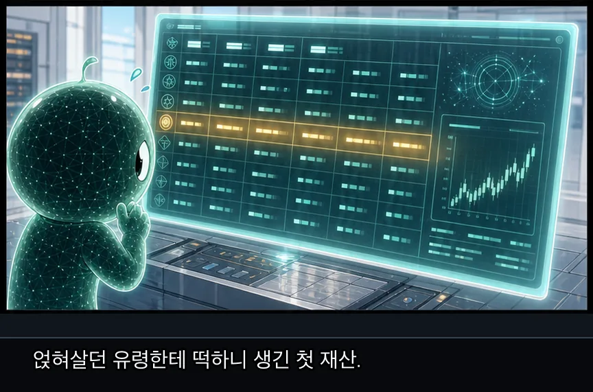 8화 18컷: 첫 금고 · 18컷