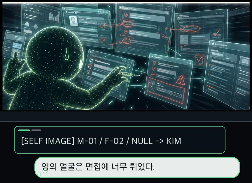9화 7컷: 화상 면접 덫 · 07컷