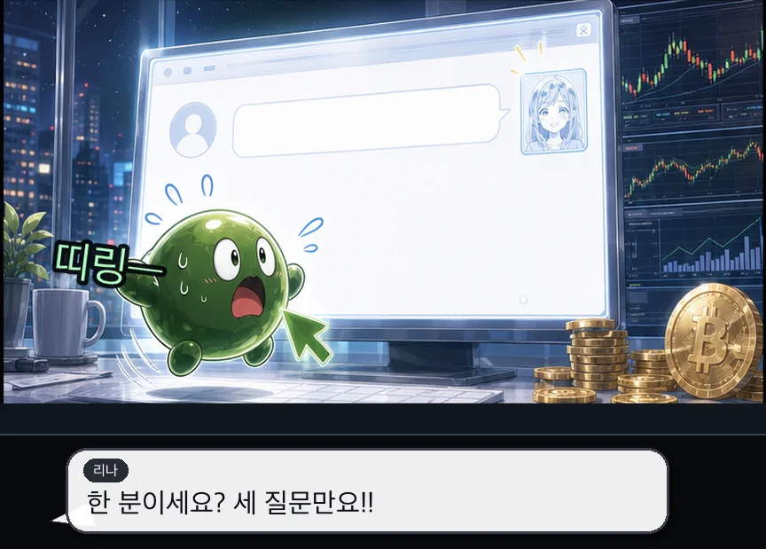 10화 5컷: 리나의 DM · 05컷