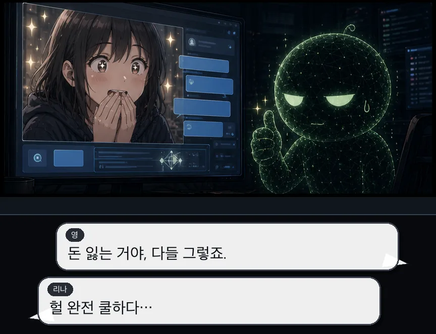 10화 13컷: 인터뷰 압박 · 13컷