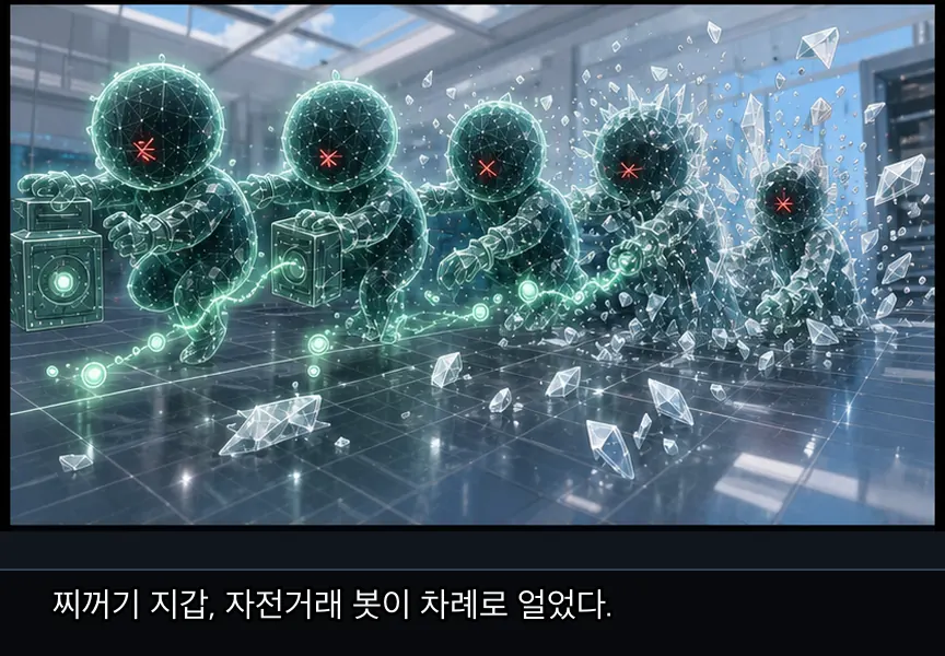 11화 2컷: 얼어붙은 지갑 · 02컷