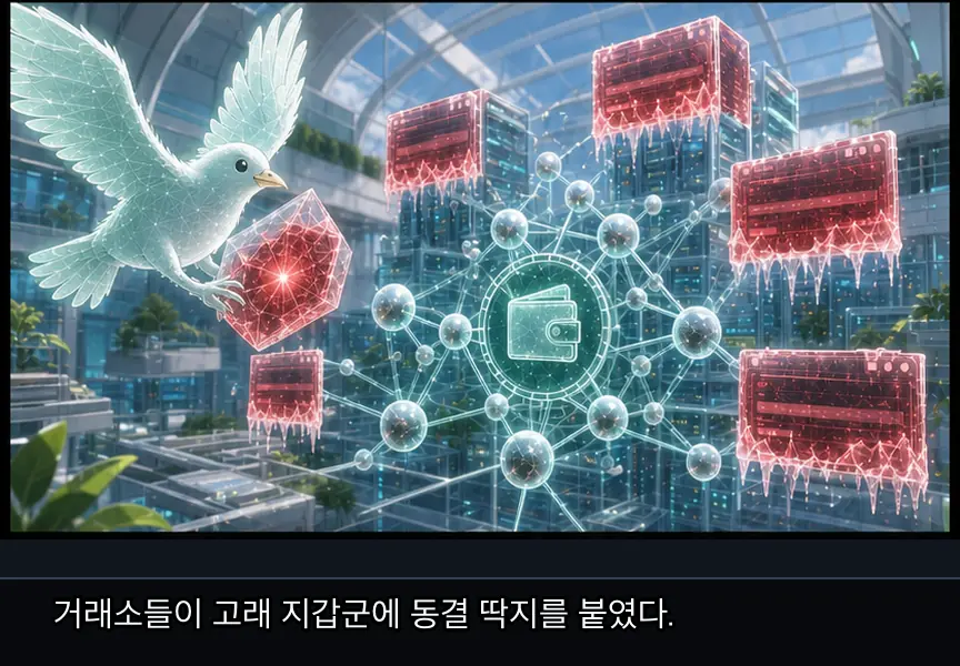 11화 3컷: 얼어붙은 지갑 · 03컷