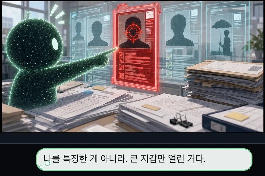 11화 6컷: 준법감시 기어가기 · 06컷
