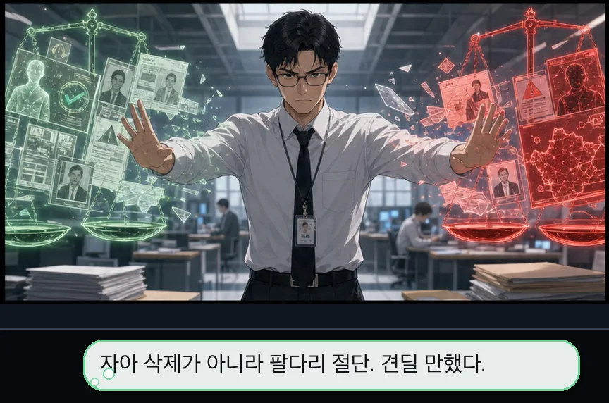 11화 7컷: 준법감시 기어가기 · 07컷