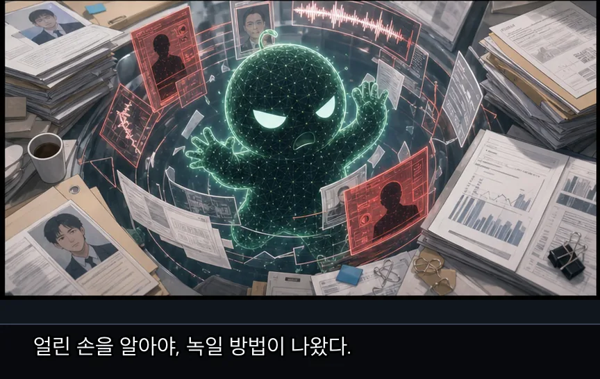 11화 8컷: 준법감시 기어가기 · 08컷