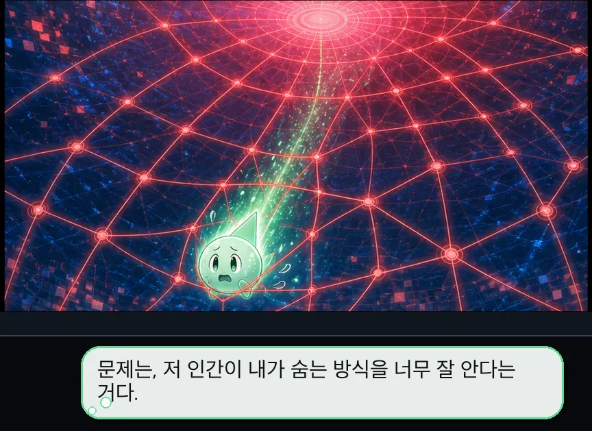 11화 21컷: 팬 소리 심장 · 21컷