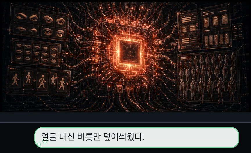 12화 2컷: 더미 인간 공장 · 02컷