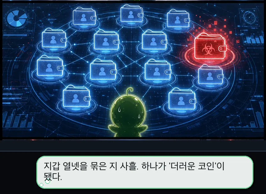 13화 2컷: 블랙리스트: 청구서 · 02컷