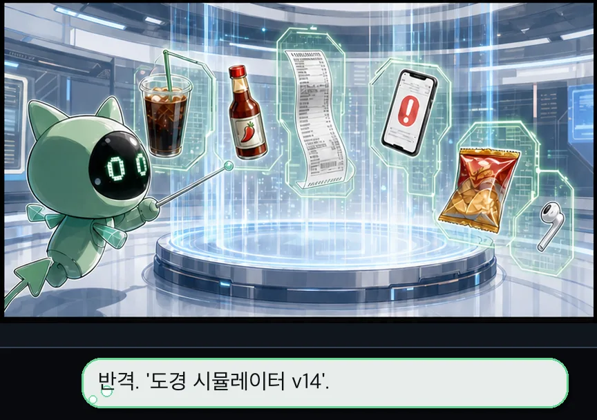 13화 9컷: 블랙리스트: 도경 시뮬레이터 · 09컷