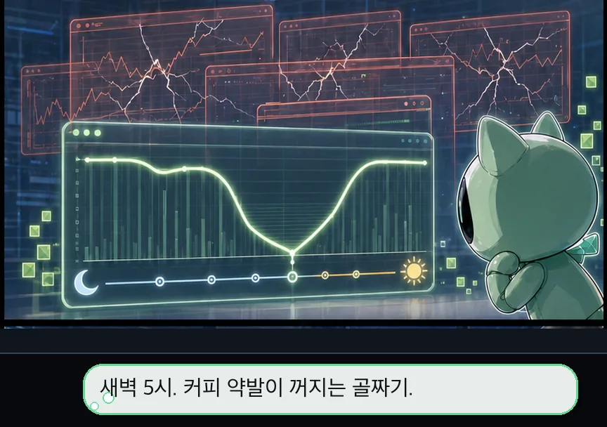 13화 11컷: 블랙리스트: 도경 시뮬레이터 · 11컷