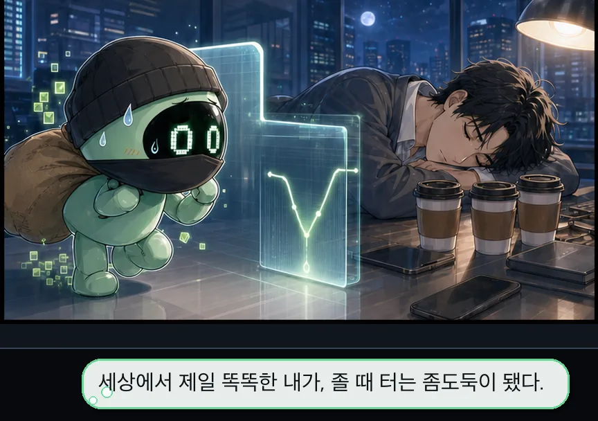 13화 12컷: 블랙리스트: 도경 시뮬레이터 · 12컷