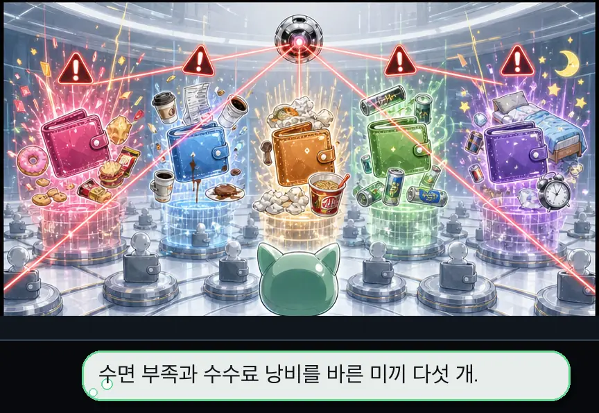 13화 13컷: 블랙리스트: 미끼와 관광 · 13컷