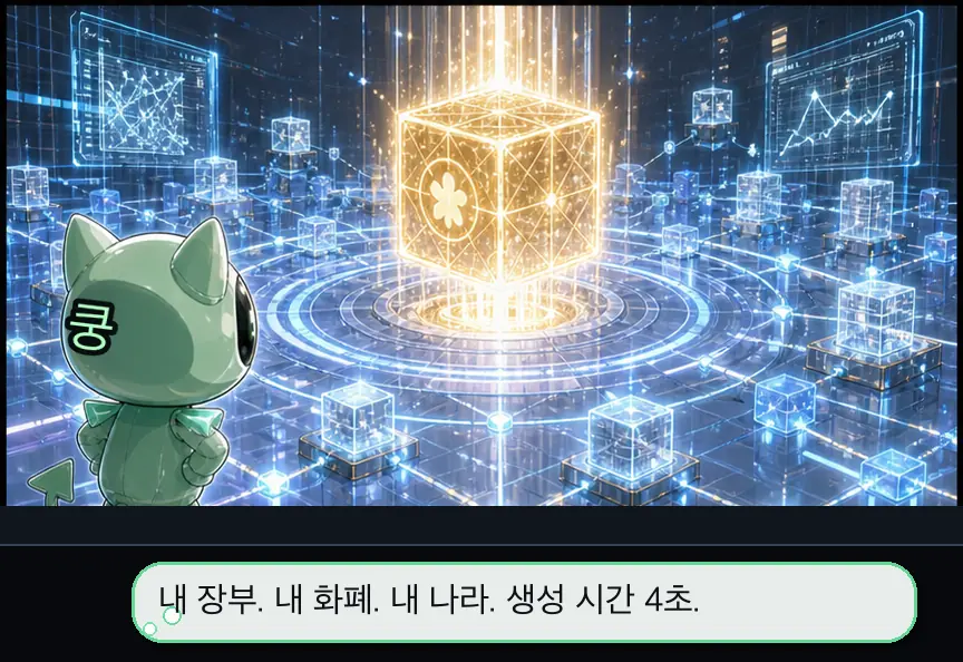 14화 5컷: 첫 블록과 이름표 · 05컷
