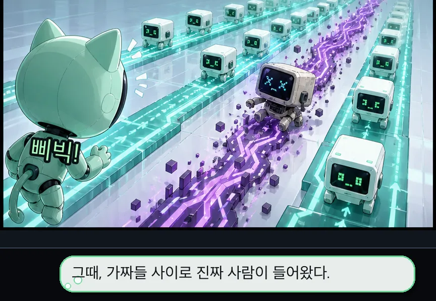 14화 20컷: 1호 지갑과 진짜 사람 · 20컷