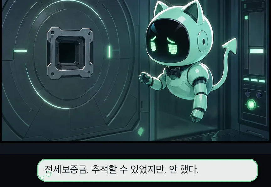 14화 32컷: 반려된 경고와 미완성 함수 · 32컷